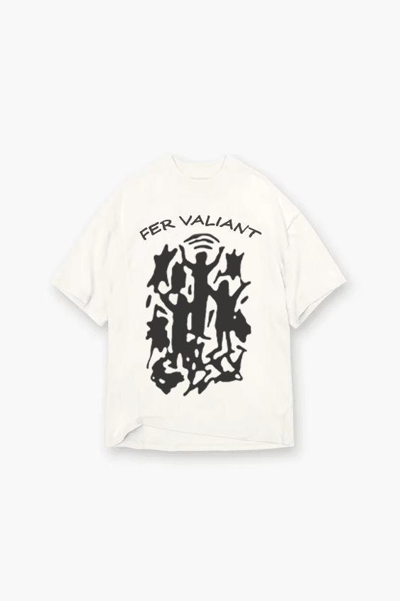  White Oversize Unisex Tee